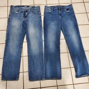 2 pairs of mens jeans- American Eagle & Rock & Republic Men's Jeans